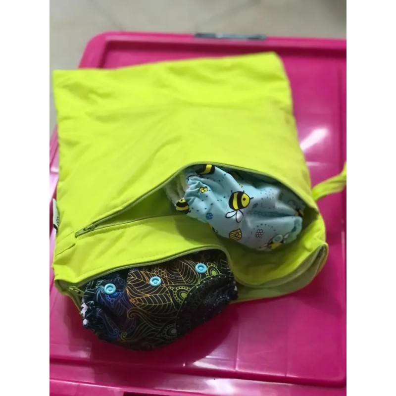 Kit Bolsa Impermeable Grande + Bolsa Chica Lisa Ecopipo
