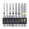 Takagi EARTH MAN Hexagonal Shaft Hex Lobe Bit 8-piece Set