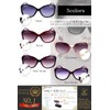 Cat Hand Sunglasses, Women's, Polarized Lenses, Luxury, Fashion, Oval, UV