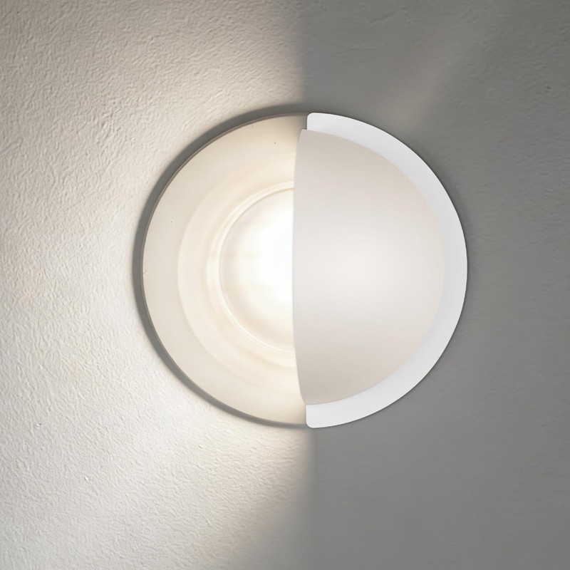 Abeicy 4 Packs Translucent Half Shades for Recessed Light Covers,