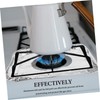 Operitacx 10Pcs Gas Stove Burner Liners Thickened Aluminum Foil Protectors