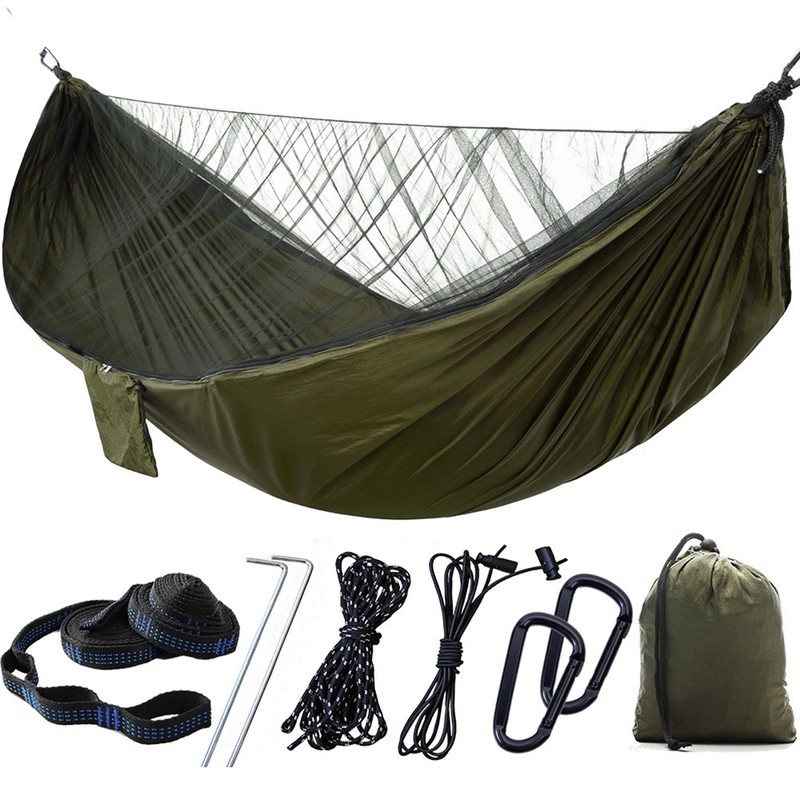Ultralight Mosquito Net Hammock Full Automatic Speed Open Aerial Tent