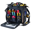 Custom Leathercraft1537 Multi-Compartment Tool Carrier, 30 Pocket, 13 In.