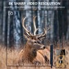 Trail Cam with 8K Video 60MP Images Night Vision Motion