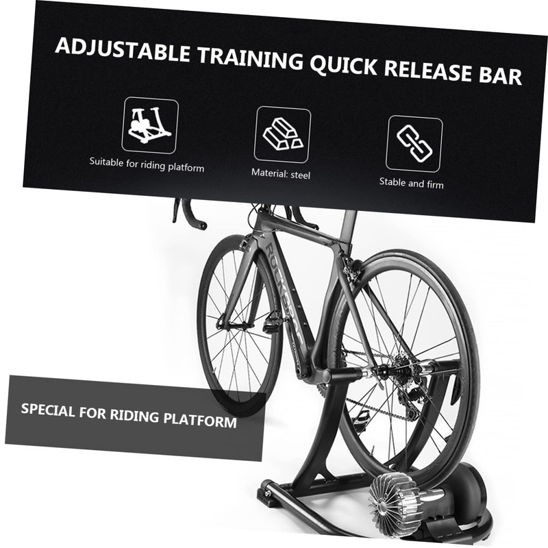 Mipcase 2Pcs Quick Release Skewer Axle for Indoor Trainer Steel