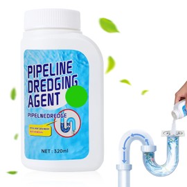 Pipeline Dredging Agent,Powerful Pipe Dredging Agent,Fast Foaming For Kitchen Toilet Pipeline Quick Cleaners,Unclog Toilet Clog And Kitchen Sink Pipe Unblocker Powder