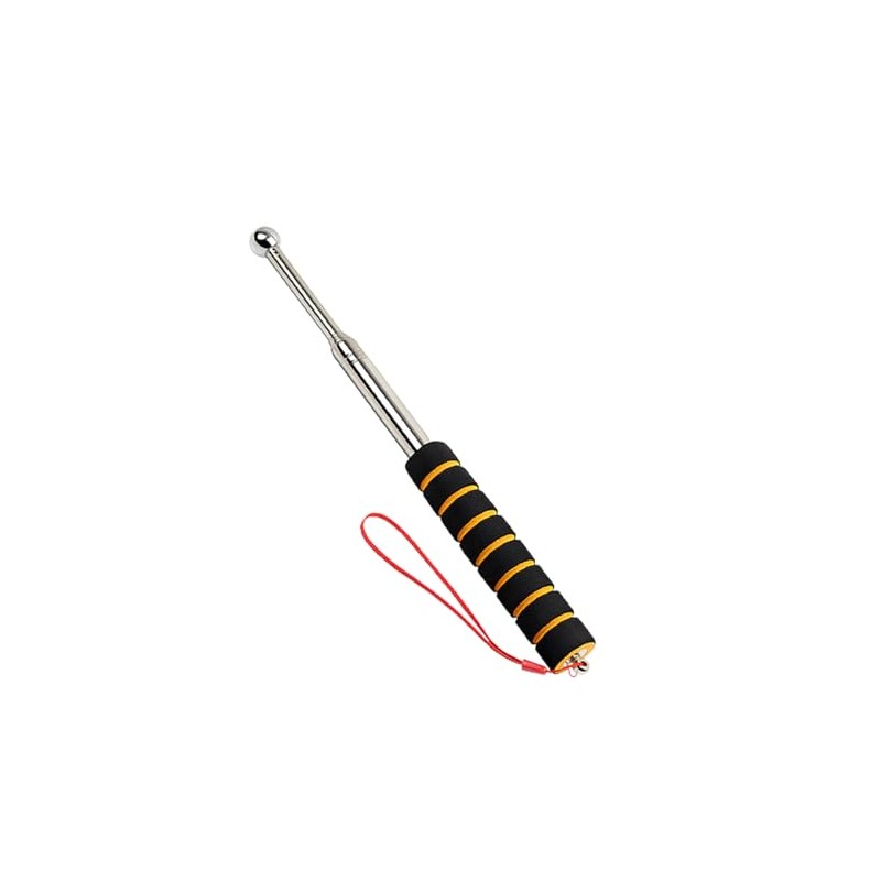 130cm/51Inch Hollowing Drum Hammer Sound Detection Folding Stick, Thickened Telescopic