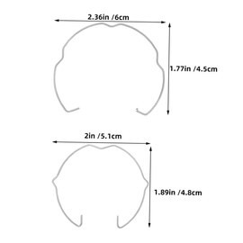 Operitacx Effortless Setup Downlight Spring Clips Pack Heavy Duty Metal Lamp Clips for Recessed Lights Secure Fit