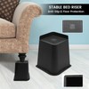 MYMULIKE Bed Risers Heavy Duty, Oversized Furniture Risers, Support Up