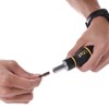 FyMosem 9-in-1 Ratchet Multi Screwdriver, Stubby Ratcheting Screwdriver Mini Multi-Bit
