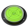 Flanged Circular Angle Large Spirit Bubble Level (Green Liquid) 80mm