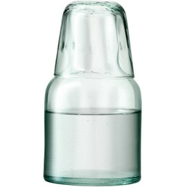 LSA Mia Carafe & Tumbler 0.95L Recycled/Part Optic | 1 Unit | Recycled Glassware | MZ21