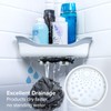 SlipX Solutions Corner Shower Basket Caddy, Sturdy Storage Organizer, Adjustable