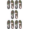 Cinnamon Soles Nawemo "Camouflage" (Pack of 5), Size 49