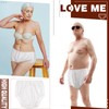 Panitay 8 Pcs Adult Diaper Cover Incontinence Leakproof Plastic Pants