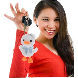 Duckling Keychain, Plush Keychain, Tiny Duck Keychains Backpack Pendant Plush Keychains Plush Duck Keyring Plush, Stuffed Animal Keychain, Stuffed Animals and Teddy Bears, Car Accessories Keychain