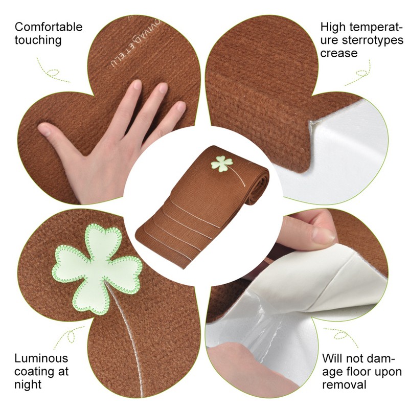 Luminous Carpet Stair Treads Mats Glue free Self Adhesive PVC