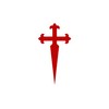 Durabol Santiago Cross Flag 150 x 90 cm Satin