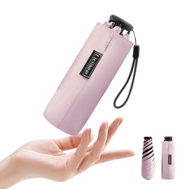 Parasol Folding Umbrella, Ultra Lightweight, 4.9 oz (140 g), UV Protection, Light Blocking, Heat Blocking, Folding Umbrella, Compact, Folding Parasol, UV Blocking, Sunscreen Protection, Rain or Shine