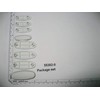 Kohler 55382-0 White Seat Bumper Kit