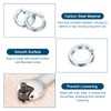 sourcing map M12 Split Lock Washer, 10Pcs Carbon Steel Spring