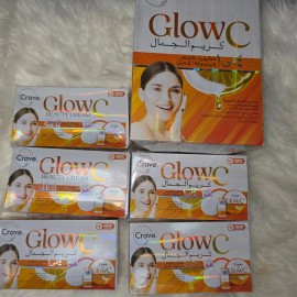 Unbranded 4 In 1 Glow C Face Cream Clear Dark Spot, Brightening And Whitening The Face.