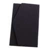 Solid Black Crepe Moss Gold Seal Cloth, For Congratulations &