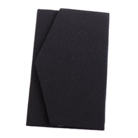 Solid Black Crepe Moss Gold Seal Cloth, For Congratulations & Condolences, Weddings, Black Formals, Ceremonial Occasions