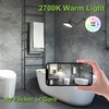 runquiz A19 Clear Led Bulbs, E26 Dimmable Edison Bulbs, 5000K