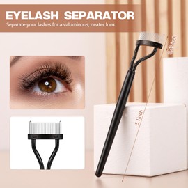Teenyyou 60 Pcs Eye Makeup Tools Include Eyebrow Brush Eyelash Separator Brow Comb Lash Spoolie Eyelash Grooming Brush