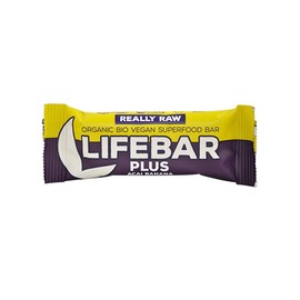 Lifefood Lifebar plus acai banana bio - 47g