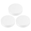 PATIKIL 3.5"/89mm PVC Pipe End Cap Fitting, 3 Pack Furniture