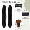 Giantree 6-Pack Non-Slip Thin Elastic Headbands, Thick Non-Slip Elastic Sports