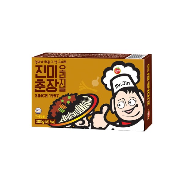 Korean Black Bean Paste Sauce, Chunjang Sauce 춘장, 짜장소스 (Original