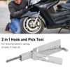 2 in 1 Pick and Hook Tool Stainless Steel Civilian