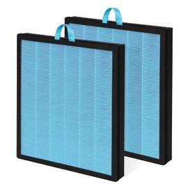 Fil-fresh Vital 200S Replacement Filter, Compatible with LEVOIT Vital 200S, Vital 200S-P Air Purifier, 3-in-1 H13 True HEPA & Activated Carbon, Replace Vital 200S-RF-SR, Smoke Remover, Blue, 2-Pack