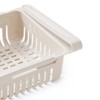 Fridge Drawer Organizer, 4PCS Retractable Drawer Refrigerator Storage Box,Unique Design