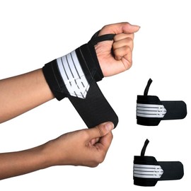 Wonder Care Handgelenkbandage für Männer und Frauen mit Daumenschlaufe, Klettverschluss, elastische Handgelenkbandage, Fitness-Zubehör, Handgriff, Handgelenkstützgurte für Fitnessstudio, Gewichtheben