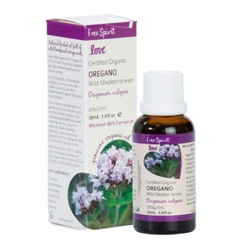 Free Spirit Love Oregano Oil, Certified Organic - 30ml