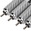 4Pcs RCA Sound Plug Chrome Plated Welding Phono RCA Male