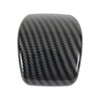 Gear Shift Knob Cover Carbon Fiber Pattern Protective Shift Head