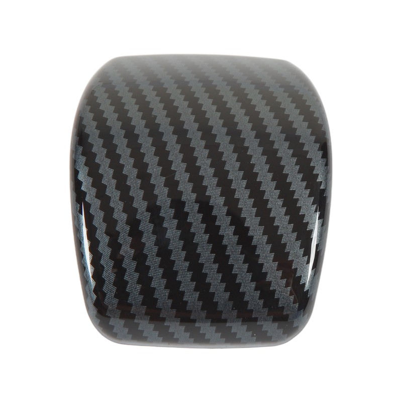 Gear Shift Knob Cover Carbon Fiber Pattern Protective Shift Head