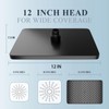 12 Inch Shower Head, High Pressure Rainfall/Handheld Dual Shower Combo-