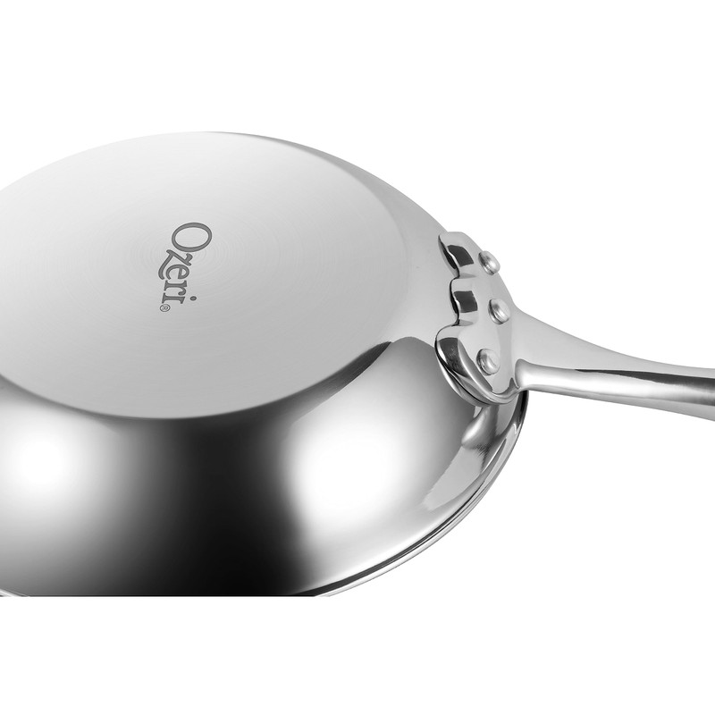 12" (30 cm) Stainless Steel Pan by Ozeri with ETERNA,