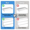 ZMBESUP Laundry Drying Rack Collapsible, Wall Mounted, Clothes Drying Rack,
