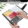 Exclaith Credit Card Holder Business Card-Holder Book with 96 Card