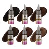 Kit Microblading Pigmento Cremoso Ouo Lunabel 10pzs 7.5ml Color Lt00509