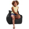 Posh Creations Bean Bag Chair Structured Comfy Seat Use for