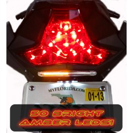 Bikelitez 18-23 KAWASAKI NINJA 400 SD FENDER ELIMINATOR tail tidy rear turn signals EX400