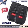 2 For 2021 2022 2023 Toyota Tundra Smart Keyless Entry